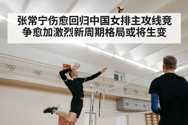 volleyball player spiking